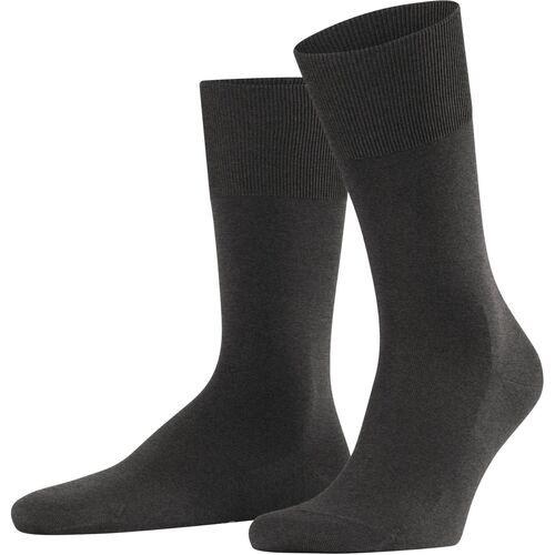 Accessoires Homme Chaussettes hautes Falke ClimaWool Chaussette Anthracite 3117 Gris