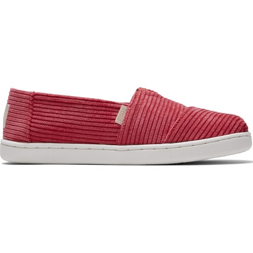 Chaussures Enfant Espadrilles Toms Espadrilles pour enfants Rouge