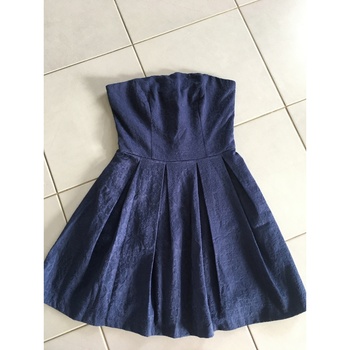 Vêtements Femme Robes courtes Naf Naf Robe bustier Bleu