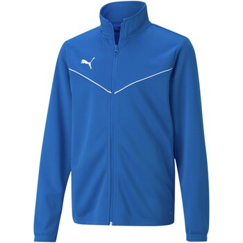 Vêtements Enfant Polaires Puma Teamrise Training Poly Jacket Jr Marine