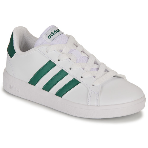 Chaussures Enfant Baskets basses Adidas Sportswear GRAND COURT 2.0 K Blanc / Vert