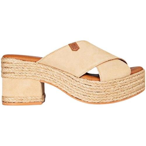 Chaussures Femme Sandales et Nu-pieds Popa  Beige