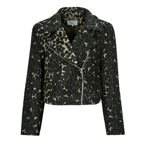 Vêtements Femme Vestes / Blazers JDY JDYTENNESSEE LEO BIKER JACKET OTW QIQ Vert