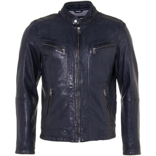 Vêtements Homme Vestes en cuir / synthétiques Cityzen ANTALYA NAVY Bleu