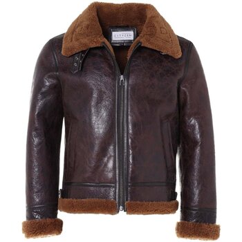 Vêtements Homme Vestes en cuir / synthétiques Cityzen KINGSTON TOBACCO GINGER Marron