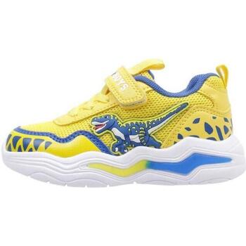 Chaussures Garçon Baskets basses Bull Boys VELOCIRAPTOR Jaune