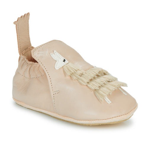 Chaussures Fille Chaussons Easy Peasy MY BLUBLU LAMA Beige