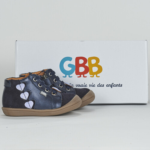 Chaussures Fille Baskets montantes GBB  Bleu