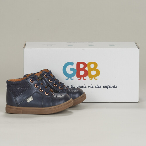 Chaussures Fille Baskets montantes GBB  Bleu