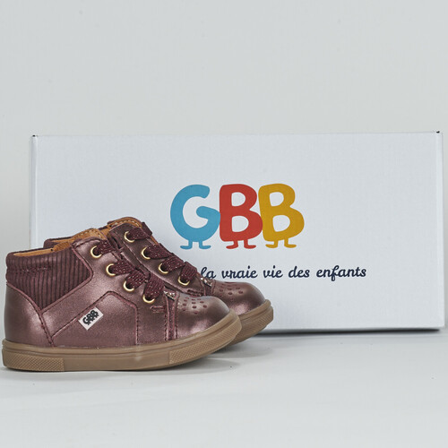 Chaussures Fille Baskets montantes GBB  Rouge