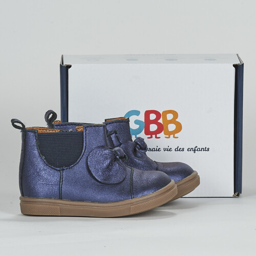 Chaussures Fille Boots GBB  Bleu