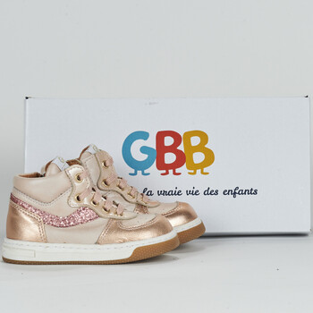 Chaussures Fille Baskets montantes GBB  Rose