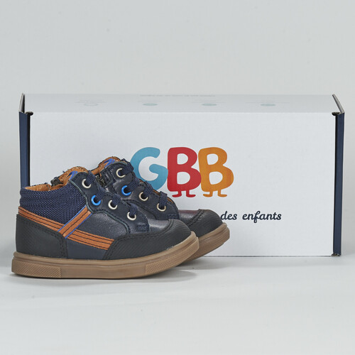 Chaussures Garçon Baskets montantes GBB GEORGUS Bleu