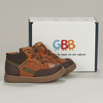 Chaussures Garçon Baskets montantes GBB GEORGUS Marron