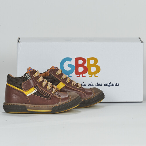 Chaussures Garçon Baskets montantes GBB VAUBERT Marron