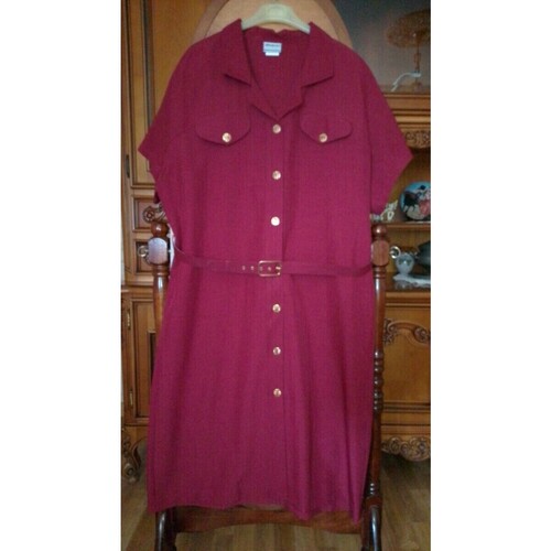 Vêtements Femme Robes longues Damart Robe Damart Bordeaux