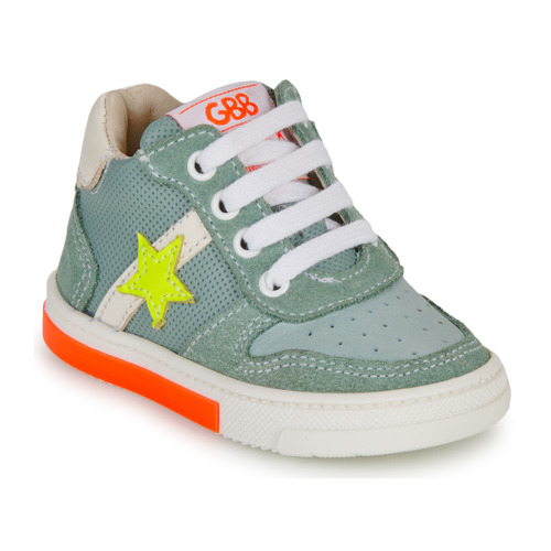 Chaussures Garçon Baskets montantes GBB RIKKIE Vert