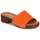 Chaussures Femme Mules JB Martin APRIL Croûte orange