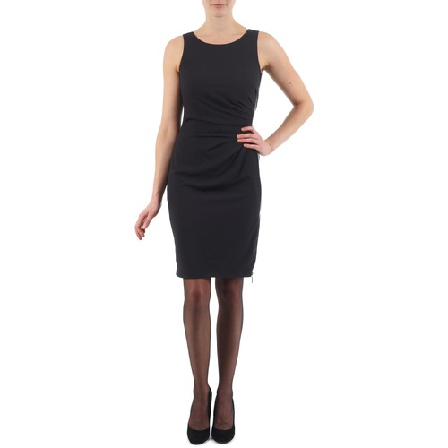 Vêtements Femme Robes courtes Esprit BEVERLY CREPE Noir