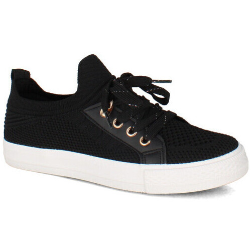 Chaussures Femme Baskets mode Coco & Abricot niafles Noir