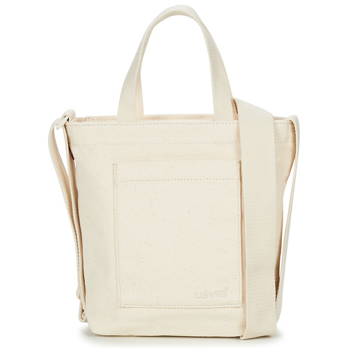 Sacs Femme Cabas / Sacs shopping Levi's MINI ICON TOTE Ecru