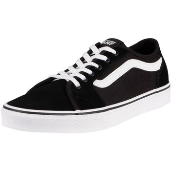 Chaussures Homme Baskets basses Vans Baskets en toile suède Filmore Decon Noir