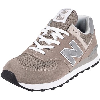 Chaussures Homme Baskets basses New Balance Baskets en daim classiques 574 Gris