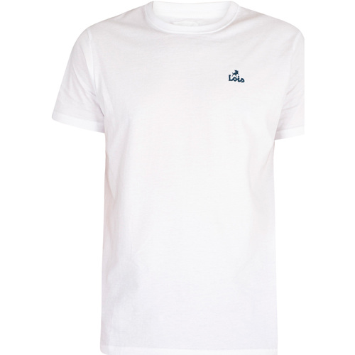 Vêtements Homme T-shirts manches courtes Lois T-Shirt À Logo New Baco Blanc