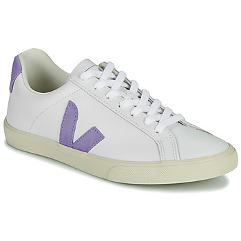 Chaussures Femme Baskets basses Veja ESPLAR LOGO Blanc / Violet