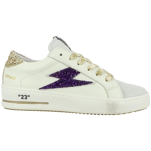 Chaussures Femme Baskets mode Semerdjian MAYA Blanc