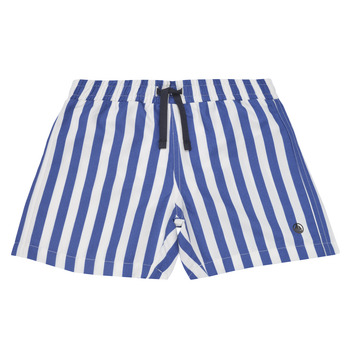 Vêtements Garçon Maillots / Shorts de bain Petit Bateau MONTY Marine / Blanc