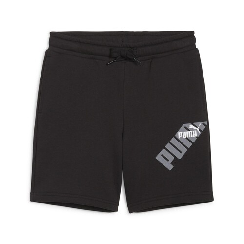 Vêtements Garçon Shorts / Bermudas Puma PUMA POWER GRAPHIC SHORTS TR  B Noir