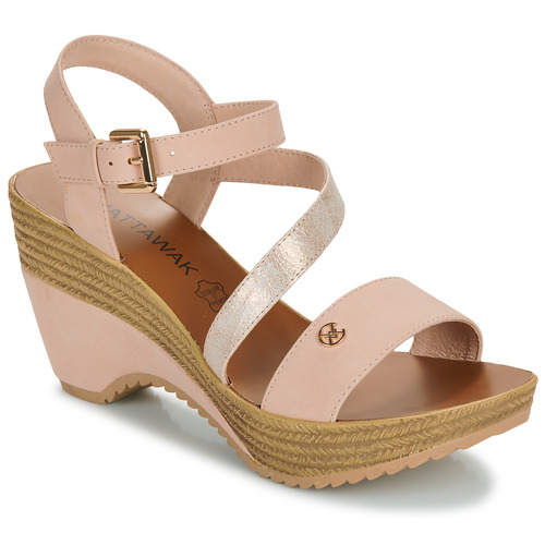 Chaussures Femme Sandales et Nu-pieds Chattawak MAELLE Rose