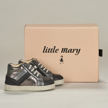 Chaussures Fille Baskets montantes Little Mary LYNNA Noir