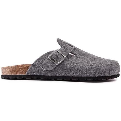 Chaussures Homme Mules V.gan Vegan Taro Footbed Chaussons Gris