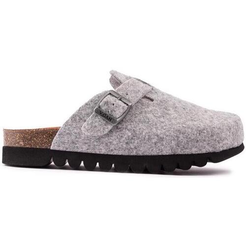 Chaussures Femme Mules V.gan Vegan Taro Footbed Chaussons Gris