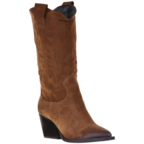 Chaussures Femme Bottes Semerdjian E690E7BIS Marron