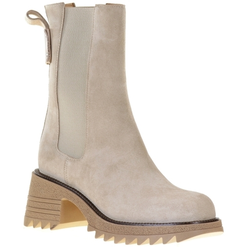 Chaussures Femme Bottines Semerdjian E547E11 Beige