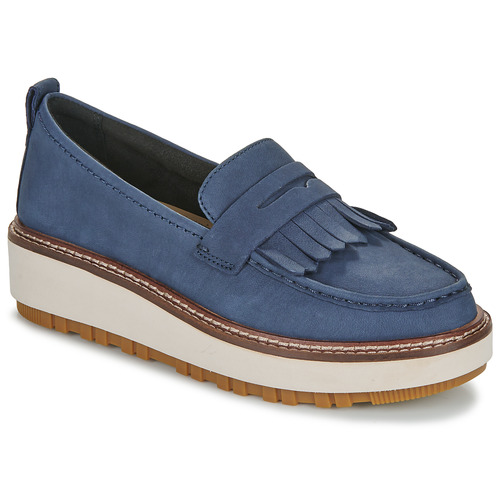 Chaussures Femme Mocassins Clarks ORIANNA W LOAFER Bleu