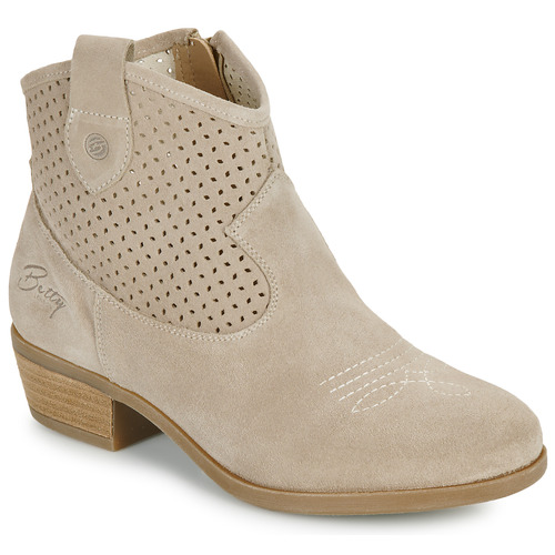 Chaussures Femme Bottines Betty London OGEMA Beige