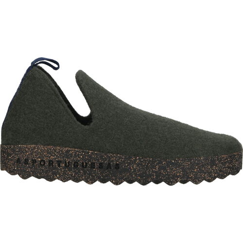 Chaussures Homme Mocassins Asportuguesas Pantoufles Vert