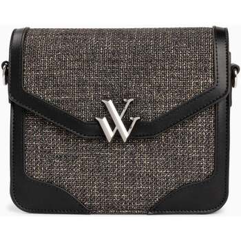 Sacs Femme Sacs Vanessa Wu Petit sac cartable Blair en tweed Noir