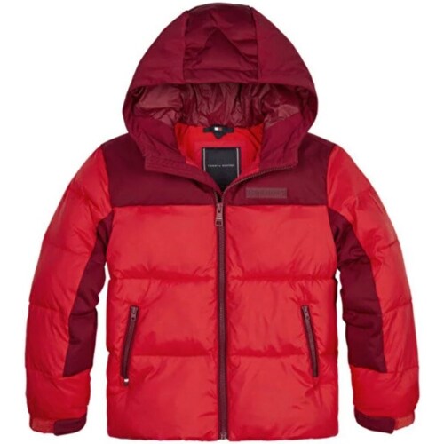 Vêtements Garçon Vestes / Blazers Tommy Hilfiger KB0KB08785 Rouge