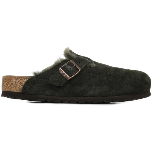 Chaussures Chaussons Birkenstock Boston Vl Shearling Marron