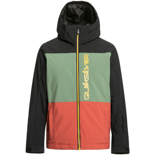 Vêtements Garçon Parkas Quiksilver Side Hit Noir