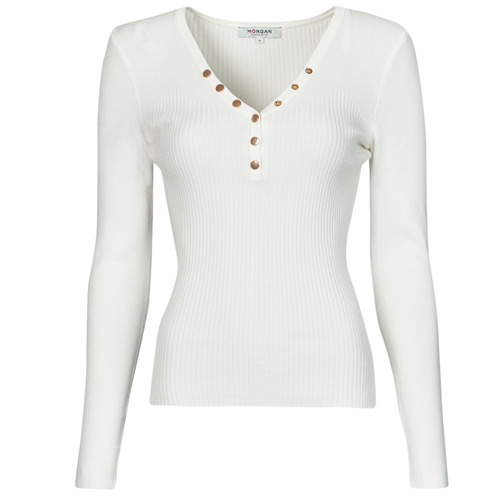 Vêtements Femme Pulls Morgan MIGNO Blanc