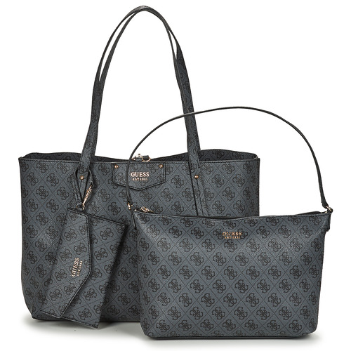 Sacs Femme Cabas / Sacs shopping Guess ECO BRENTON TOTE Noir