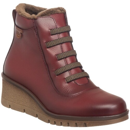 Chaussures Femme Bottes 48 Horas BOTTINES  2707 Rouge