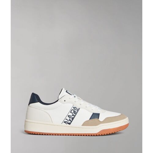 Chaussures Homme Baskets mode Napapijri Footwear NP0A4HVN01A COURTIS-WHITE/NAVY Blanc