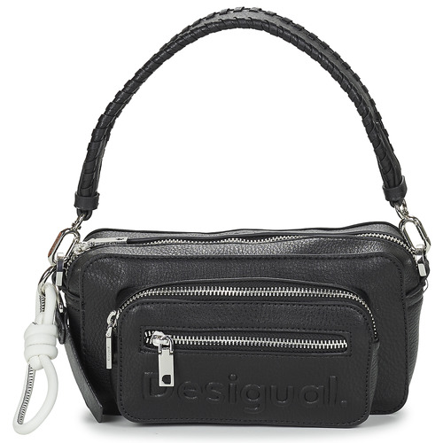 Sacs Femme Sacs porté épaule Desigual HALF LOGO 24 CAMBRIDGE Noir